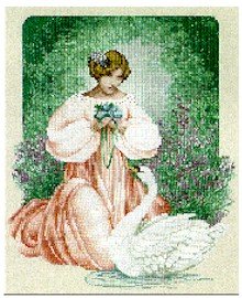 Lady Claire - Cross Stitch Chart