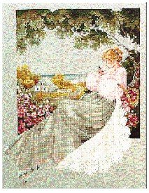 Nantucket Rose - Cross Stitch Chart