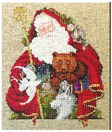 Santa of The Forest - Cross Stitch Chart