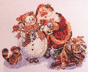 Santa's Helper - Cross Stitch Chart
