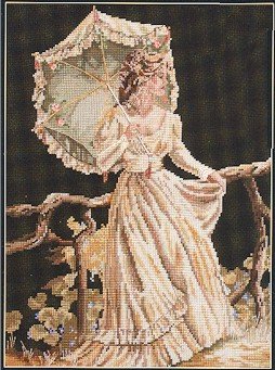She Walks In Beauty - Cross Stitch Chart