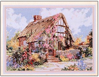 Wepham Cottage - Cross Stitch Chart