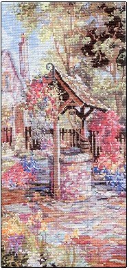Wishing Well Garden - Cross Stitch Chart
