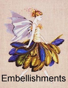 The Feather Fairy - Embellishments Kit