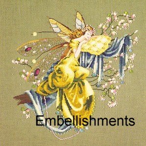 Lilly of the Woods The Dreaming Fairy - Embellishments Kit