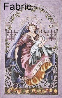 Madonna of the Garden - Fabric
