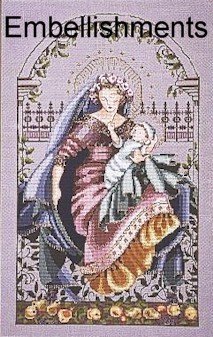Madonna of the Garden - Embellishments Kit