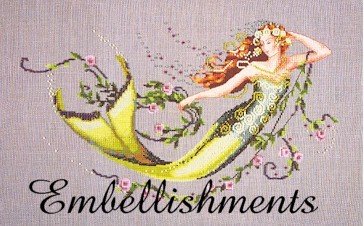Emerald Mermaid - Embellishments Kit