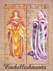 Maidens Of The Seasons II - Fall & Winter - Embellishments Kit