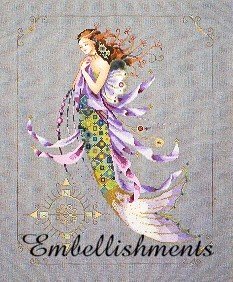 Shimmering Mermaid - Embellishments Kit