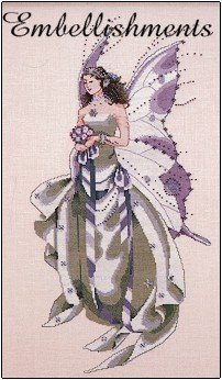 July's Amethyst Fairy - Embellishments