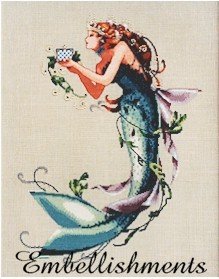 The Queen Mermaid - Embellishments Kit