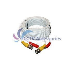 25FT HEAVY DUTY PREMADE SIAMESE CABLE FOR CCTV CAMERA