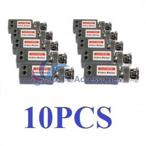 (10) 1 Port Passive Video Balun Transceiver for Cameras