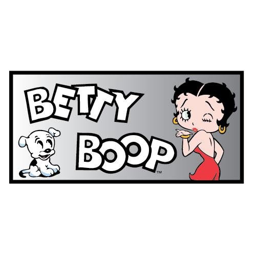 Betty Boop "I Love You, Pudgy" Rectangular Bar Mirror