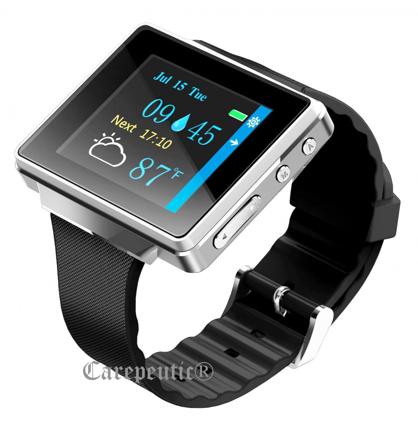 Carepeutic Medi-Alert Watch (Black Strap)