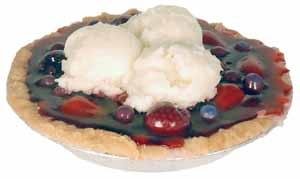 9 Inch Very Berry Alamode Pie Candle