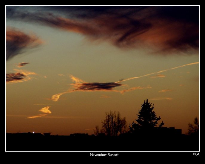 November Sunset