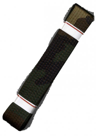 Camouflage Rank Belt