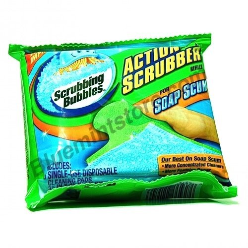 1 Scrubbing Bubbles Action Scrubber Refill Pads