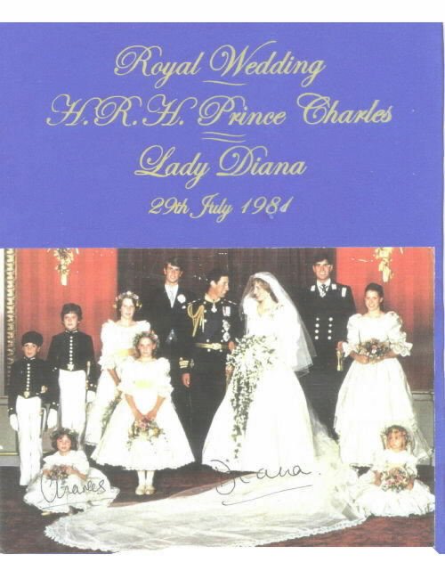 PRINCESS DIANA & CHARLES