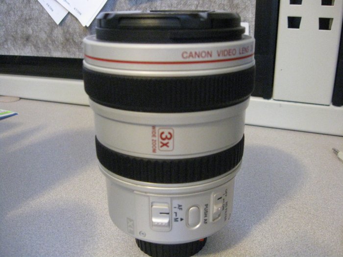 CANON XL1 XL1s XL2 XLH1 LENS 3X WIDE ZOOM