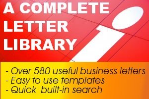 A Complete Letter Library - Over 580 Business Letters & Forms