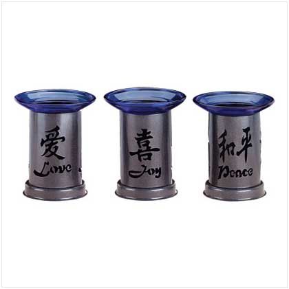 Love, peace, joy oil burners