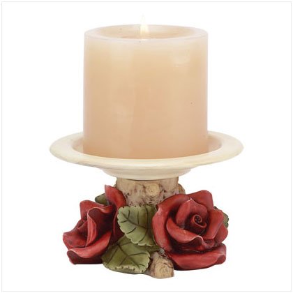 Alab Red Roses Votive Candle Holder