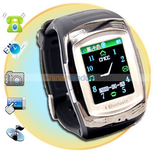 1.5 Inch LCD Screen Quad band Watch Mobile with Voice Dialing W09