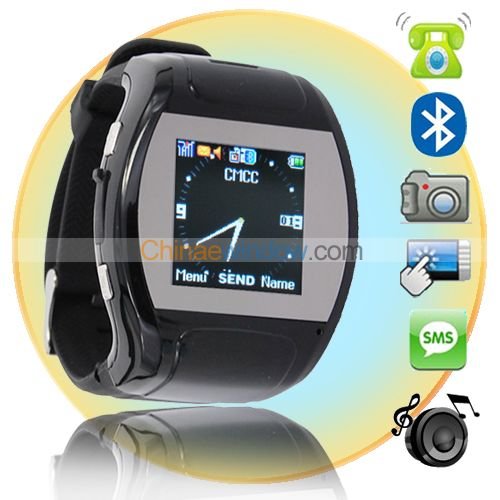 1.5 inch Plastic Wristband Cool Watch cell Phone
