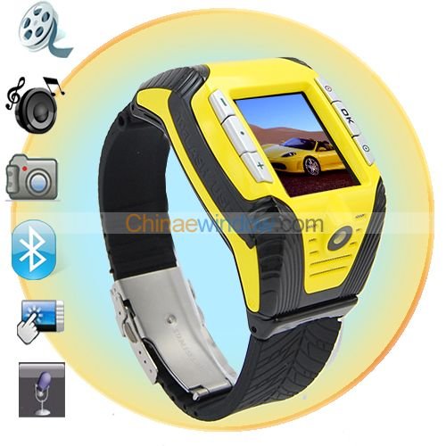 Fashionable 1.3 Inch Touch Screen Triple Band Watch Phone F3