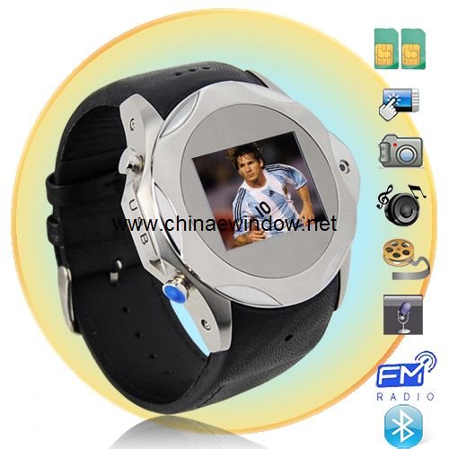 1.3 Inch Touch Screen Quad Band Dual card Video Call Watch Mobile Phone S730