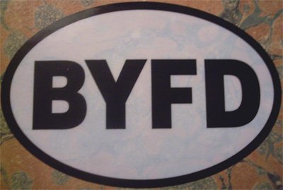 Byfield (BYFD) Euro Sticker