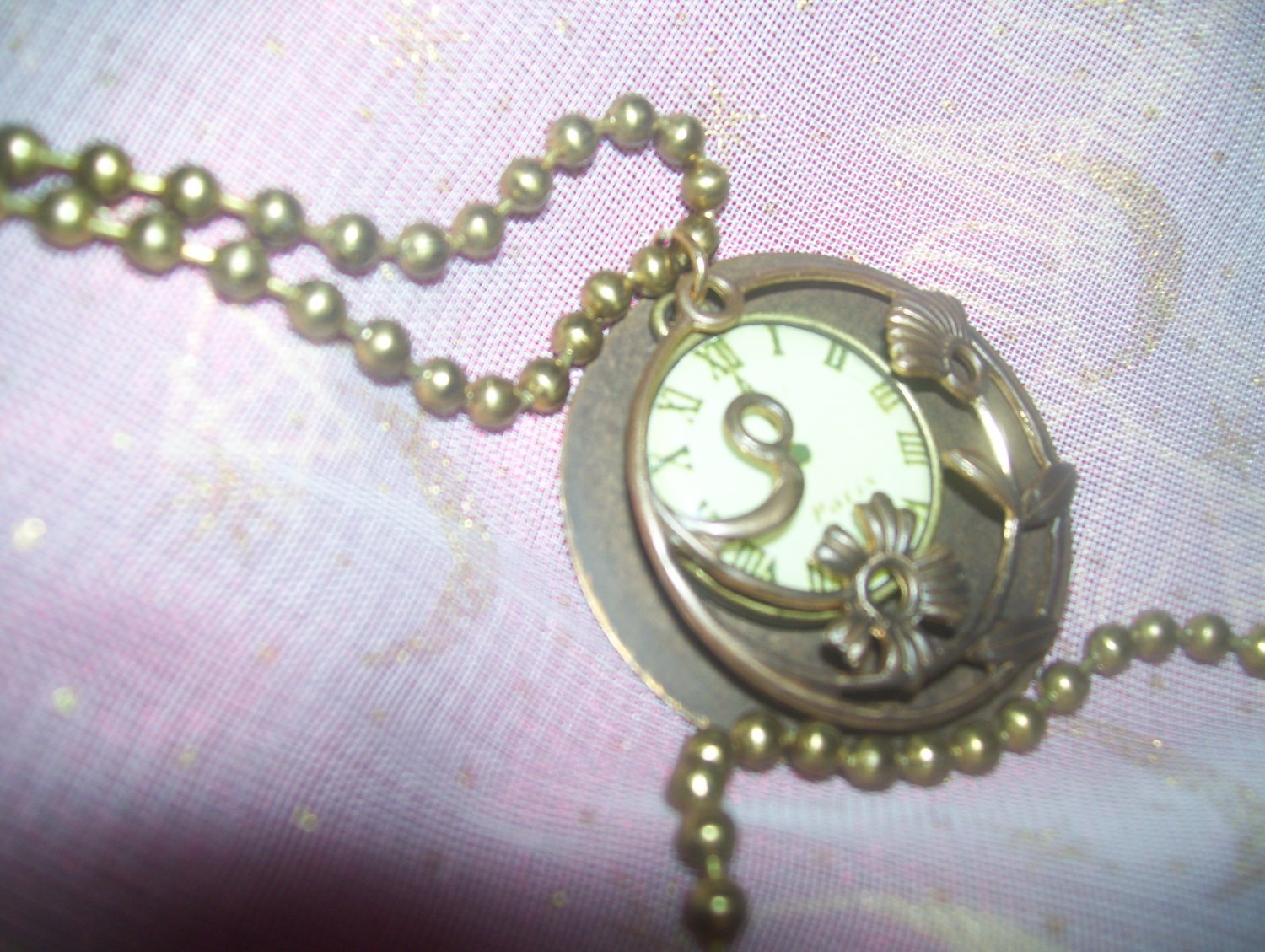 "Behind Time" Pendant