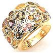 40gm Color Gems Stone Ring 14k Y Gold- semi precious