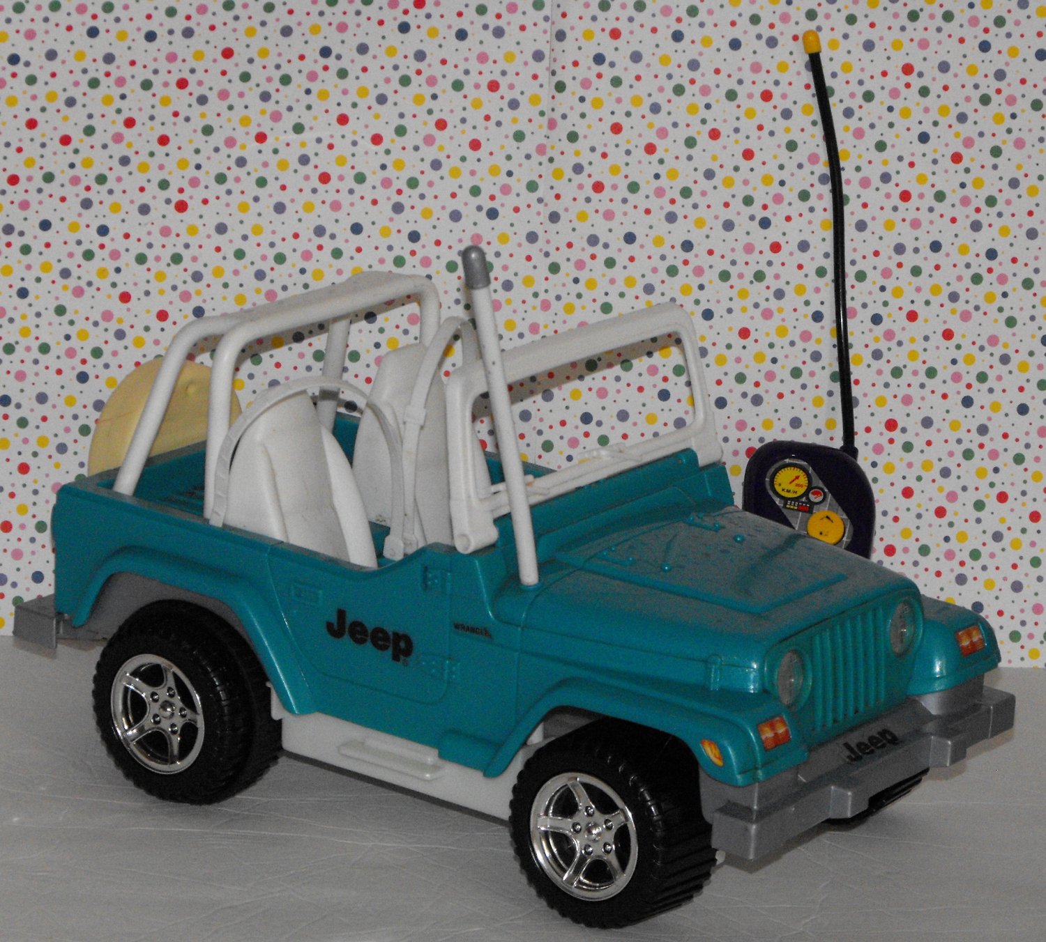 Mattel barbie remote control jeep #4