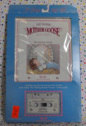 Worlds of Wonder Talking Mother Goose "The Sleeping Beauty" Book and Tape