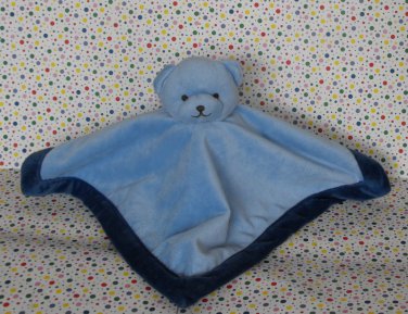 Tiddliwinks Blue Baby Blanket Bear Blankie Security Lovey