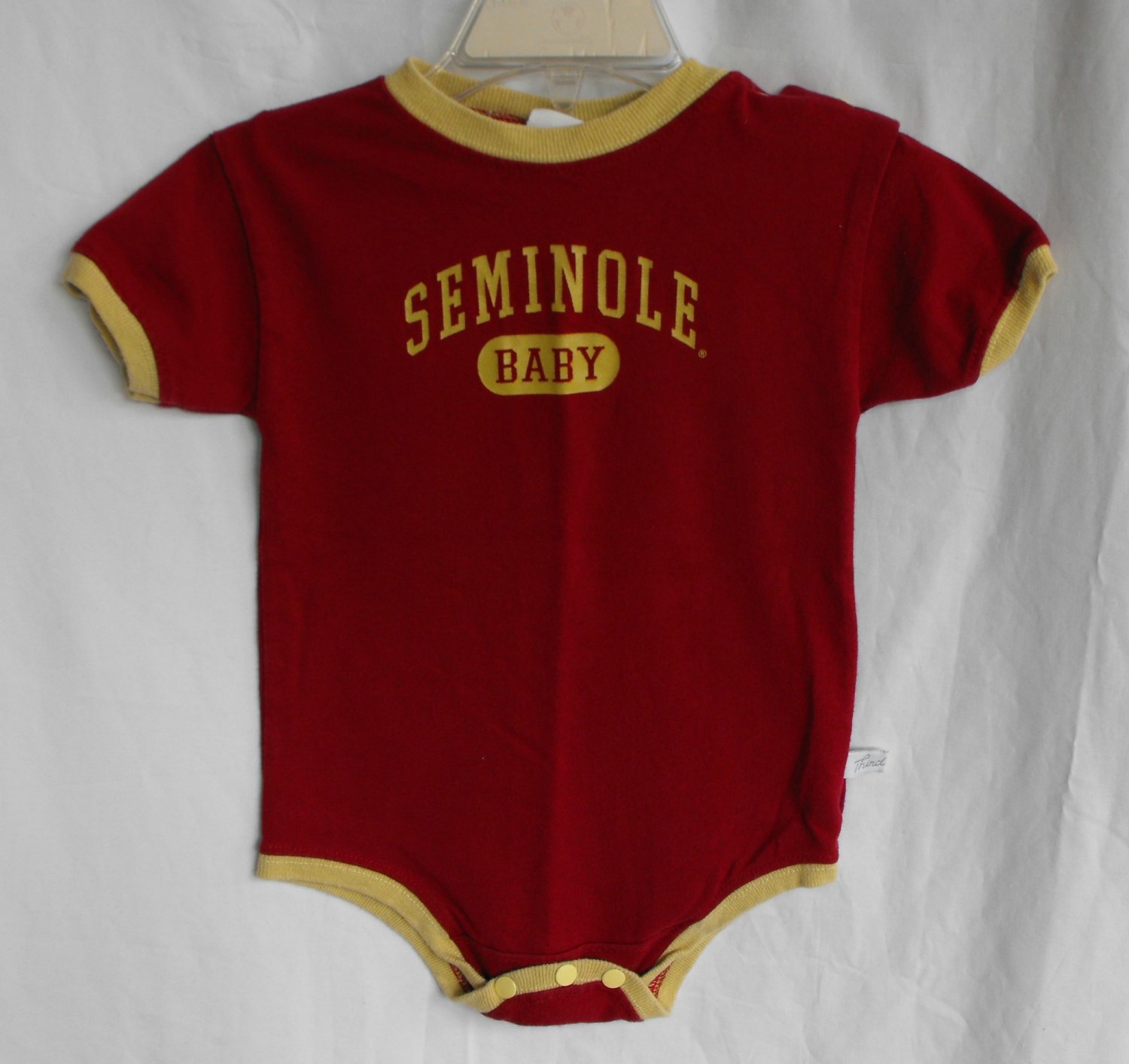 FSU Florida Seminoles Baby Boys Onesie Bodysuit 3 month