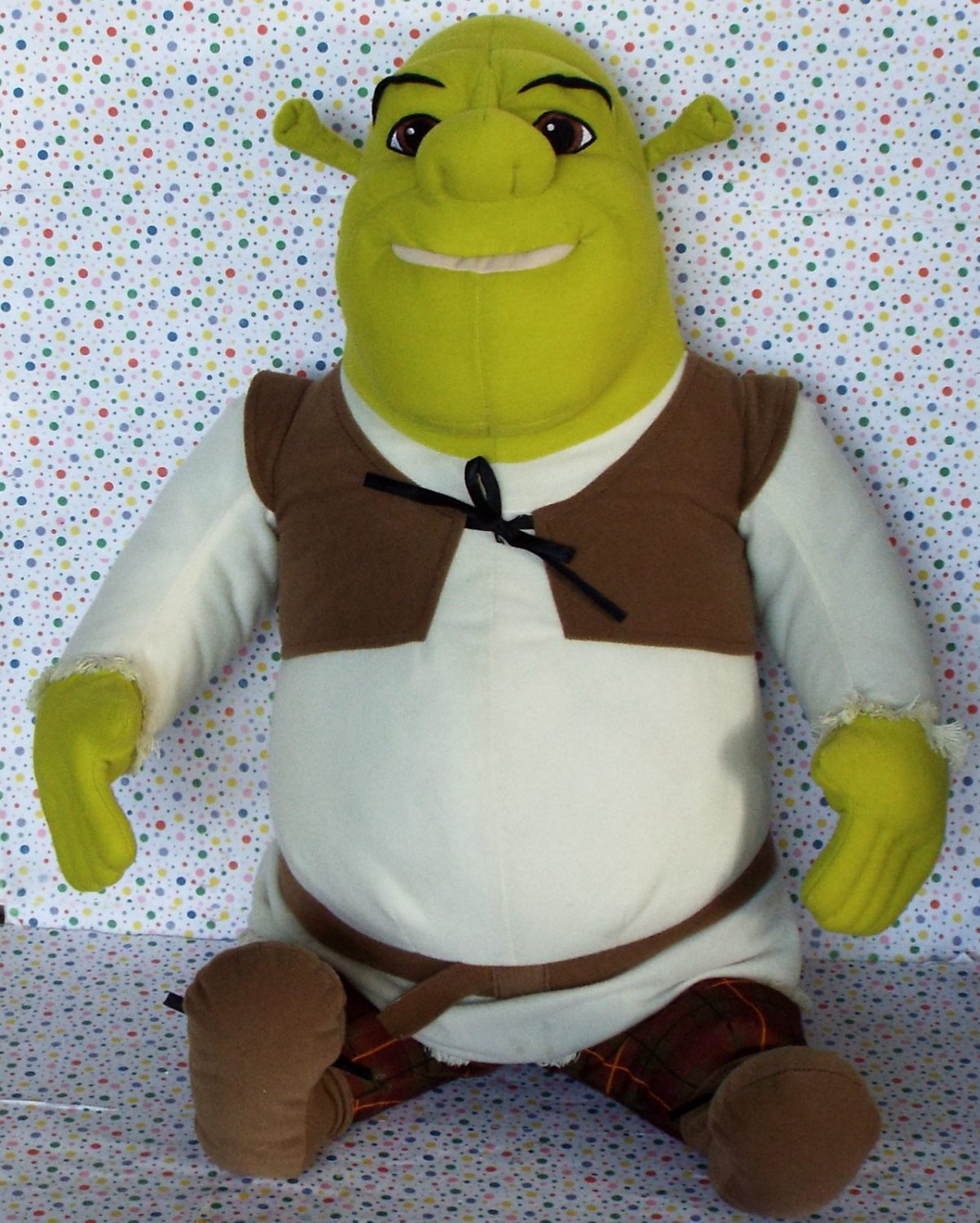 stuffed shrek doll