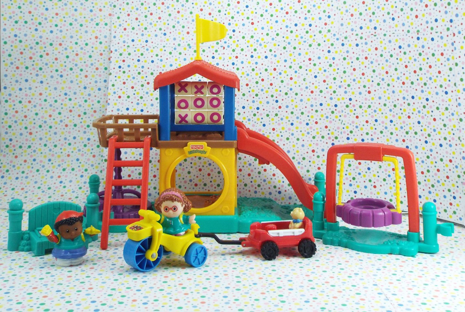  2 17 SOLD Fisher Price Little People Fun Sounds Playground