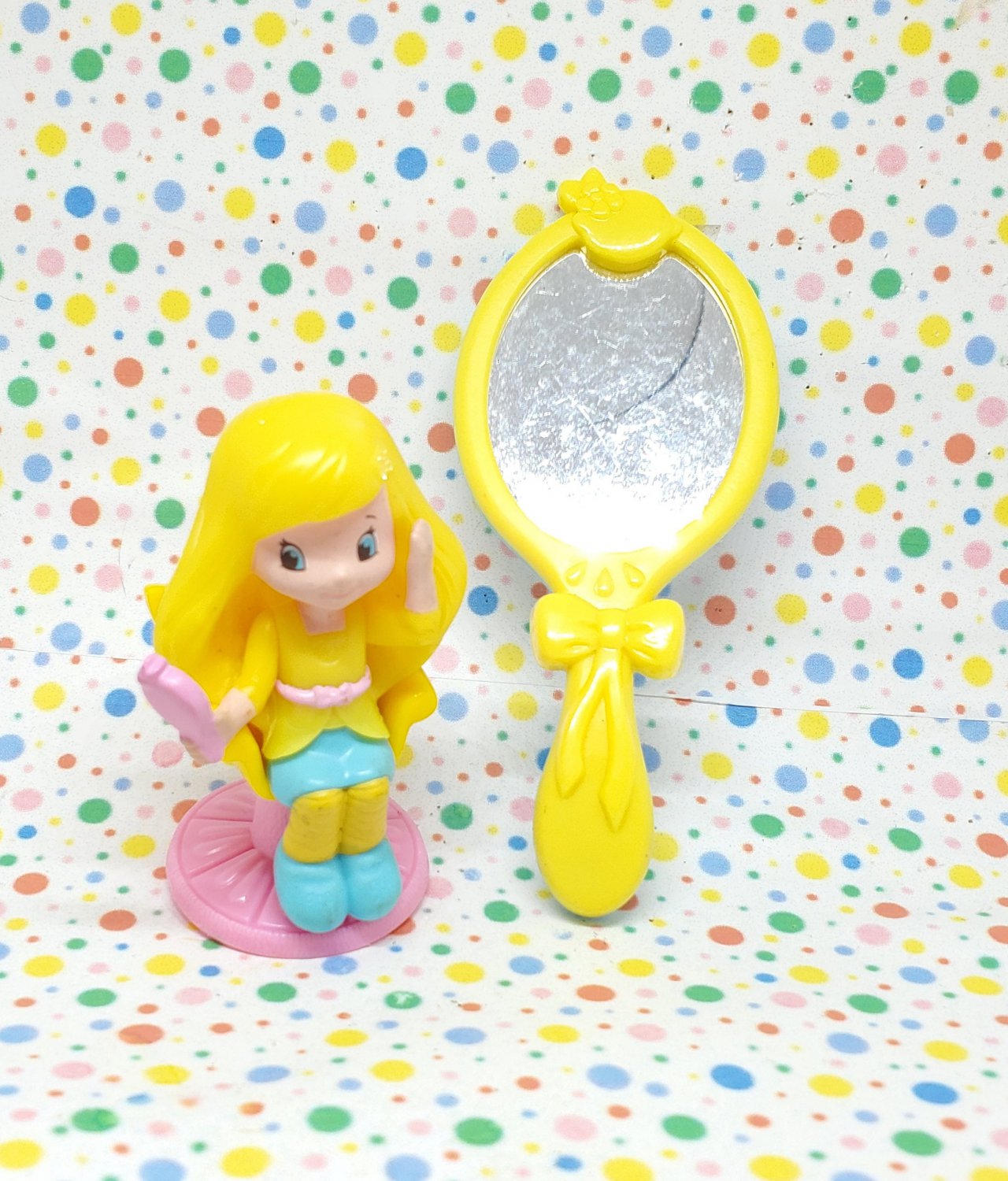 Mcdonald S Strawberry Shortcake Lemon Meringue Figurine Happy Meal Toy