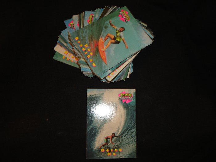 BEACH SPORTS TRADING CARDS SURFING 70 CARDS
