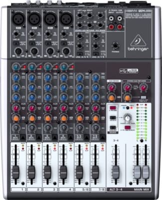 Behringer XENYX 1204USB Premium 12-Input 2/2-Bus Mixer with USB/Audio Interface