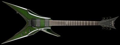 DBZÂ Bird Of Prey 2011 Flame Maple Trans Green with Hardshell Case FREE USA SHIP!