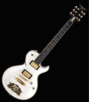 DBZ Bolero Banneret Electric Guitar White FREE USA SHIPPING!