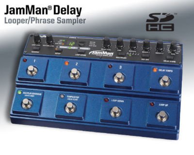 DigiTech JamMan Delay Stereo Looper Sampler Pedal FREE USA SHIPPING!