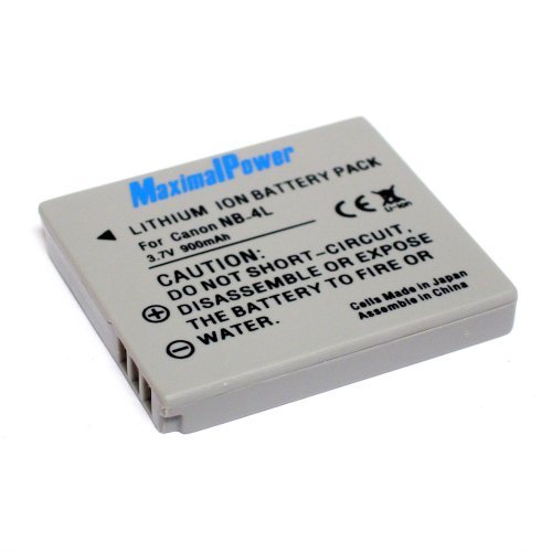 NB-4L Battery for Cannon SD1400 IS,SD 30 40 200 400 430 600 750 780 940IS 960IS 1000 1100IS
