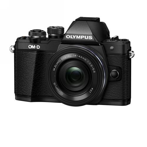 Olympus OM-D E-M10 Mark II Mirrorless Digital Camera 14-42mm EZ Lens